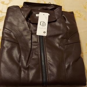 XL High Quality Fashion Leather Motorcycle Jacket